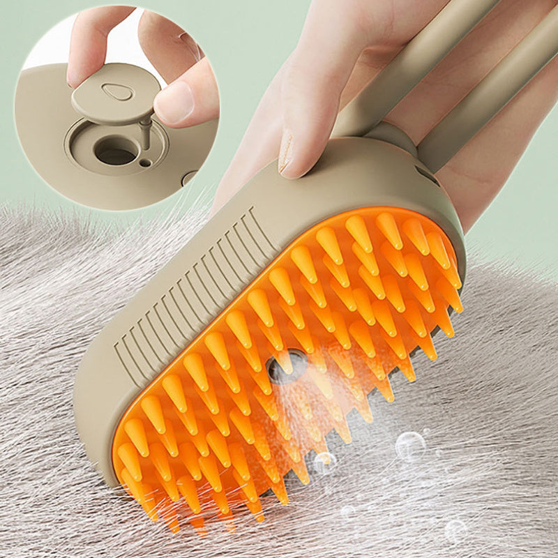 3in1 Steam Brush für Haustiere